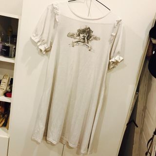 アンクルージュ(Ank Rouge)のank rouge Tシャツワンピース(ミニワンピース)