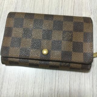 ルイヴィトン(LOUIS VUITTON)の激安★正規品 ダミエ  折財布 長財布 (財布)