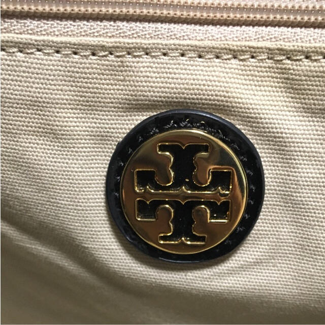 Tory Burch(トリーバーチ)の【美品】トリーバーチ トートバッグ 黒 レディースのバッグ(トートバッグ)の商品写真