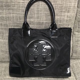 トリーバーチ(Tory Burch)の【美品】トリーバーチ トートバッグ 黒(トートバッグ)