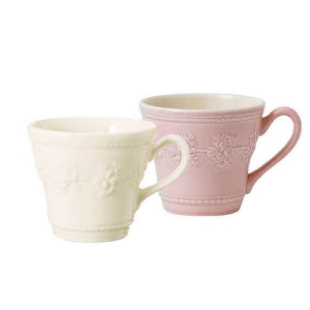 WEDGWOOD(ウェッジウッド)のウェッジウッド ペアマグカップ インテリア/住まい/日用品のキッチン/食器(グラス/カップ)の商品写真