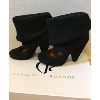 シャーロットロンソン(Charlotte Ronson)のシャーロットロンソン ショートブーツ(ブーツ)