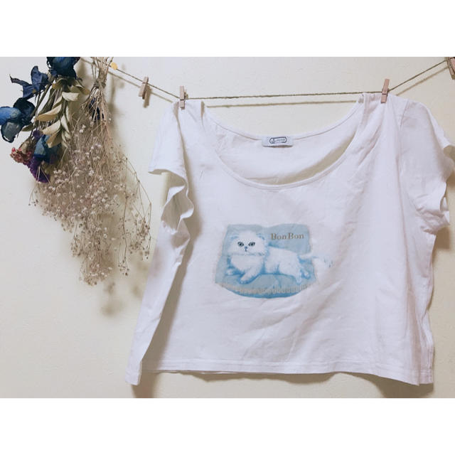 E hyphen world gallery BonBon(イーハイフンワールドギャラリーボンボン)の夏服♡イーハイフンボンボン レディースのトップス(Tシャツ(半袖/袖なし))の商品写真