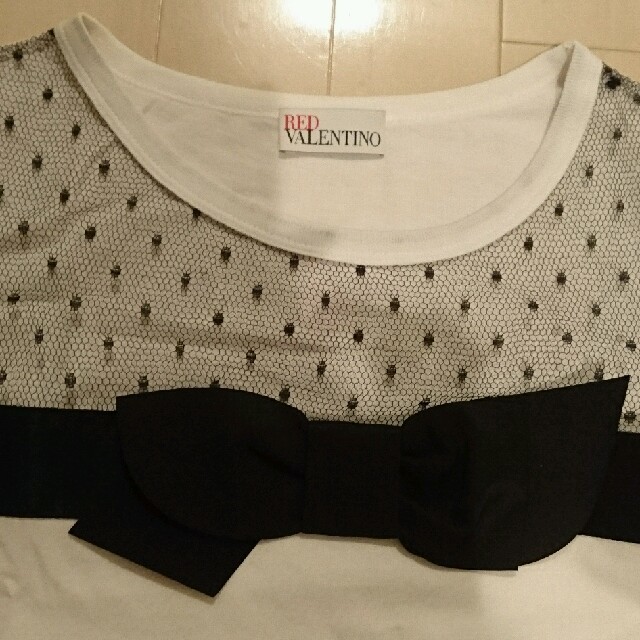 RED VALENTINO(レッドヴァレンティノ)のレッドヴァレンチノ🌠トップス レディースのトップス(Tシャツ(半袖/袖なし))の商品写真