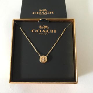 コーチ(COACH)の【新品】COACH★ネックレス カラー：ゴールド(ネックレス)