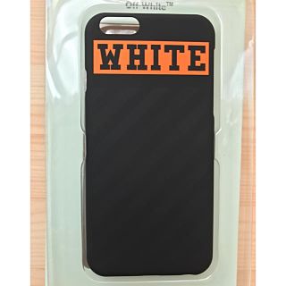 オフホワイト(OFF-WHITE)の正規品 OFF-WHITE オフホワイト iPhone6 6sケース(iPhoneケース)