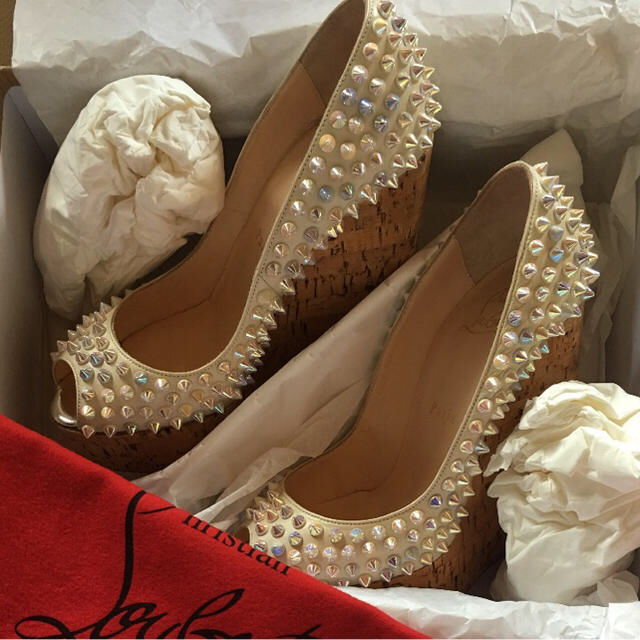 限定品】 Christian Louboutin - Christian Louboutin 36.5 オーロラ