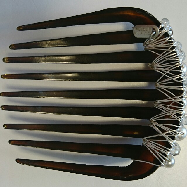 colette malouf(コレットマルーフ)のコレットマヌーフ ビジューパールコーム レディースのヘアアクセサリー(その他)の商品写真