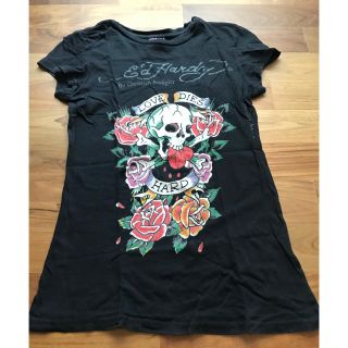 エドハーディー(Ed Hardy)の【edamame様専用】Ed Hardy Tシャツ(ブラック)(Tシャツ(半袖/袖なし))