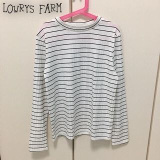 ローリーズファーム(LOWRYS FARM)の新品* LOWRYS FARM リブトップス(カットソー(長袖/七分))