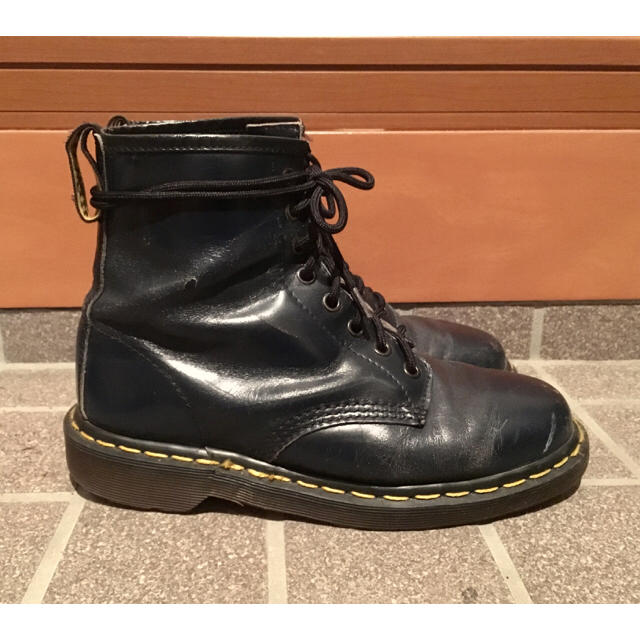 Dr.Martens(ドクターマーチン)のDr.MartensドクターマーチンENGLAND製8ホールUK6ネイビー レディースの靴/シューズ(ブーツ)の商品写真