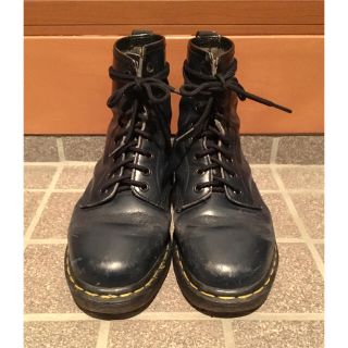 ドクターマーチン(Dr.Martens)のDr.MartensドクターマーチンENGLAND製8ホールUK6ネイビー(ブーツ)