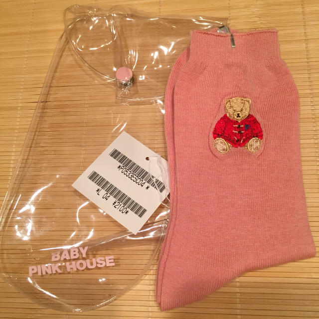 PINK HOUSE(ピンクハウス)の【最終値下げ】【新品】PINK HOUSE の 靴下 レディースのレッグウェア(ソックス)の商品写真