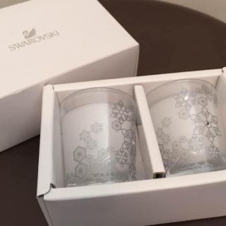 スワロフスキー(SWAROVSKI)のスワロフスキー  SWAROVSKI   グラス キャンドルセット(キャンドル)