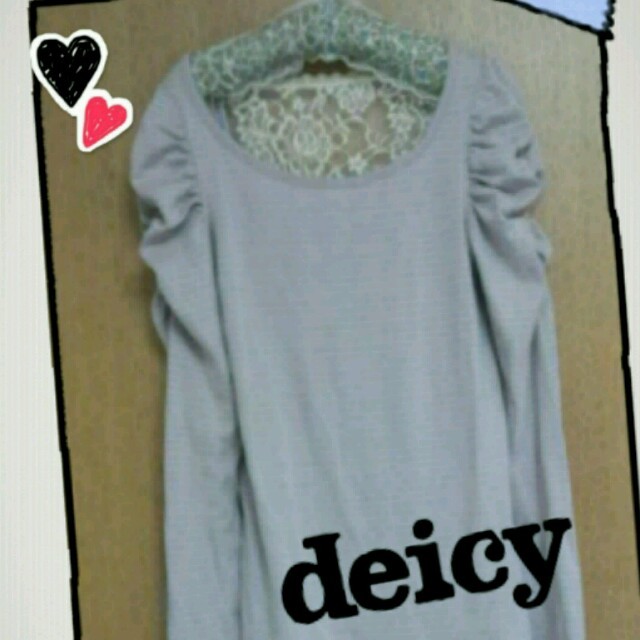 deicy(デイシー)のdeicy レーストップス レディースのトップス(カットソー(長袖/七分))の商品写真