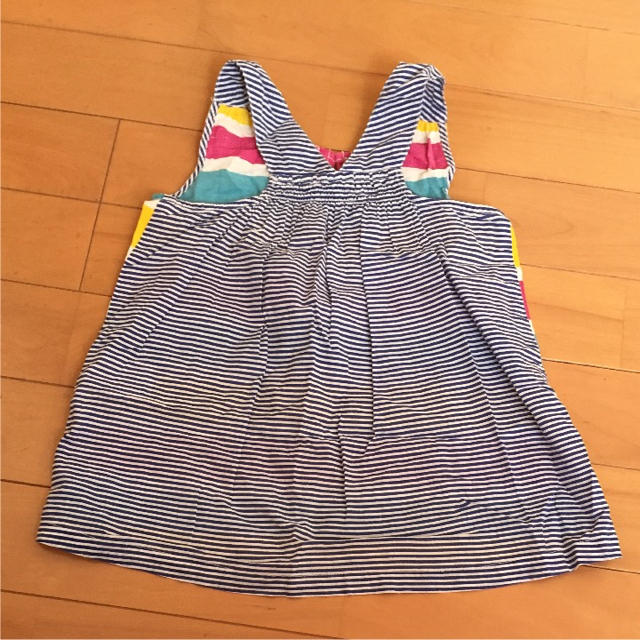 JUNK STORE(ジャンクストアー)のボーダートップス キッズ/ベビー/マタニティのキッズ服女の子用(90cm~)(Tシャツ/カットソー)の商品写真