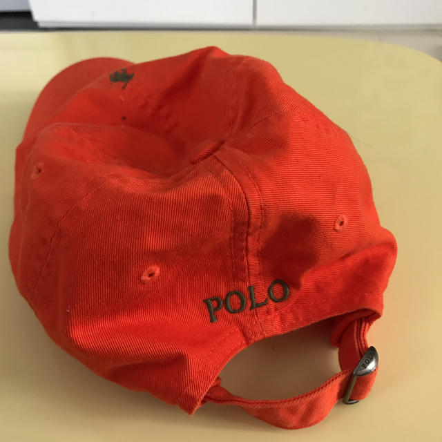 POLO RALPH LAUREN(ポロラルフローレン)のPOLO オレンジキャップ 未使用品 メンズの帽子(キャップ)の商品写真