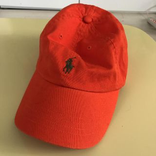 ポロラルフローレン(POLO RALPH LAUREN)のPOLO オレンジキャップ 未使用品(キャップ)