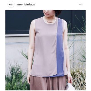 アメリヴィンテージ(Ameri VINTAGE)のアメリ ノースリーブトップス(カットソー(半袖/袖なし))