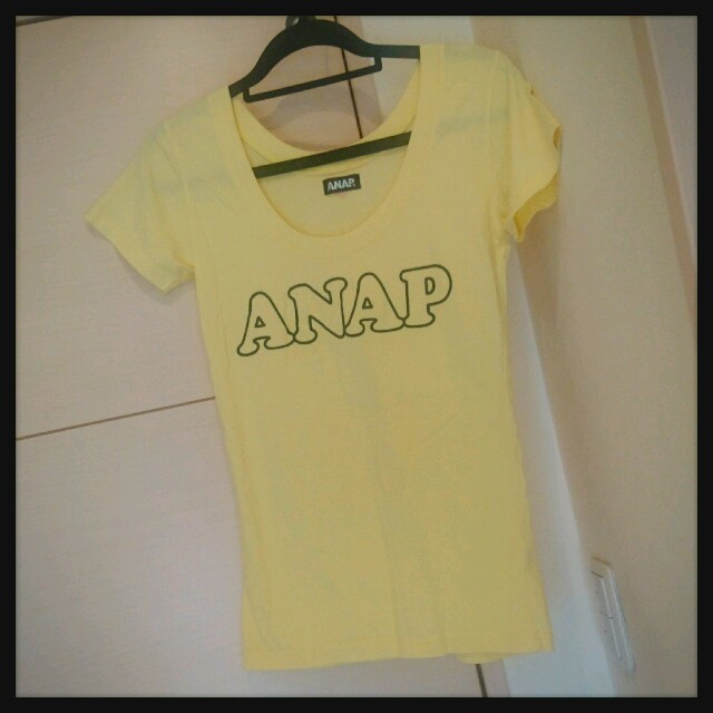 ANAP(アナップ)のANAP♡ロゴTシャツ  レディースのトップス(Tシャツ(半袖/袖なし))の商品写真