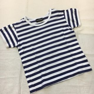 マリメッコ(marimekko)のマリメッコ marimekko ボーダー Tシャツ キッズ 80〜90(Tシャツ/カットソー)