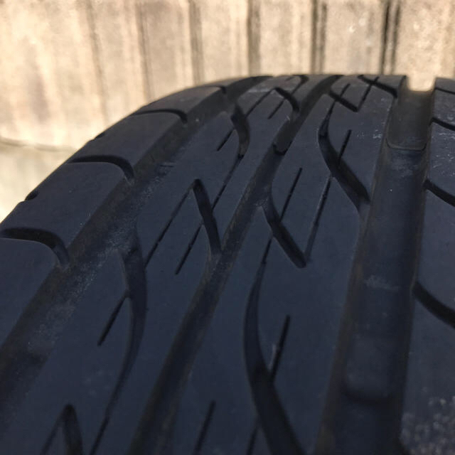 BRIDGESTONE(ブリヂストン)の日産純正アルミタイヤセット★165/70R14 自動車/バイクの自動車(タイヤ・ホイールセット)の商品写真