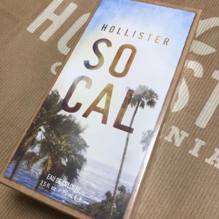 ホリスター(Hollister)の新品未使用 75mlボトル！！ホリスター SO CAL 香水(香水(男性用))