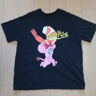 プニュズ(PUNYUS)のPUNYUS　エビ　Tシャツ　黒(Tシャツ(半袖/袖なし))