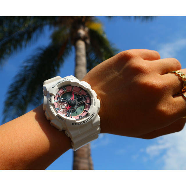 G-SHOCK - アメリカ限定☆G-SHOCK 白ピンクの通販 by ぱんだ's shop