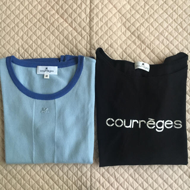 Courreges(クレージュ)のクレージュ トップス2枚 レディースのトップス(カットソー(半袖/袖なし))の商品写真