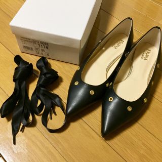 エスペランサ(ESPERANZA)の新品 エスペランサ＊フラットパンプス(バレエシューズ)