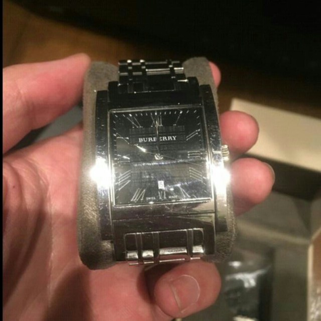 BURBERRY(バーバリー)の【値下げ】バーバリー BU1555 スクエア 腕時計 メンズの時計(腕時計(アナログ))の商品写真