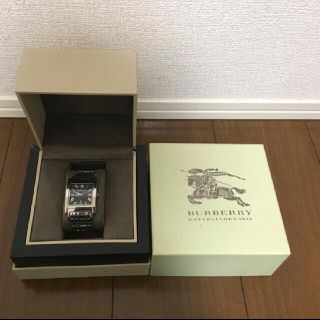 バーバリー(BURBERRY)の【値下げ】バーバリー BU1555 スクエア 腕時計(腕時計(アナログ))