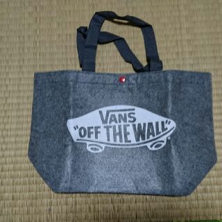 ヴァンズ(VANS)のmini12月号付録フェルトバッグ(トートバッグ)