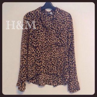 エイチアンドエム(H&M)のH&M＊レオパードシャツ♡(シャツ/ブラウス(長袖/七分))