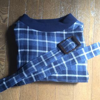 アーペーセー(A.P.C)のa.p.cチェックワンピース売り切値下げ(ひざ丈ワンピース)