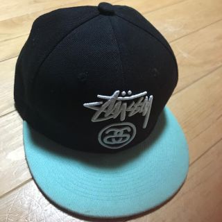 ステューシー(STUSSY)のstussy キャップ グリーン(キャップ)