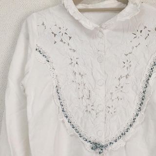 ロキエ(Lochie)のvintage used ♡ ギンガムチェック ブラウス(シャツ/ブラウス(長袖/七分))