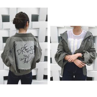 Ameri VINTAGE - 新作❇️AMERI GRAFFITI MILITARY JACKET カーキ の