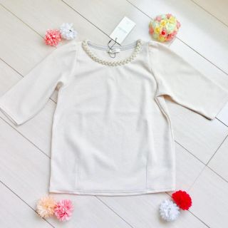 ダズリン(dazzlin)の♡新品♡ビジュートップス♡dazzlin♡(カットソー(半袖/袖なし))