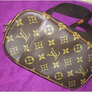 ルイヴィトン(LOUIS VUITTON)のxo様専用   ルイヴィトン ポシェット・ガンジュ 斜めがけ(ボディーバッグ)