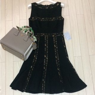 タダシショウジ(TADASHI SHOJI)のJH7777様専用【新品希少サイズXS】TADASHI SHOJI ジャージー(ひざ丈ワンピース)