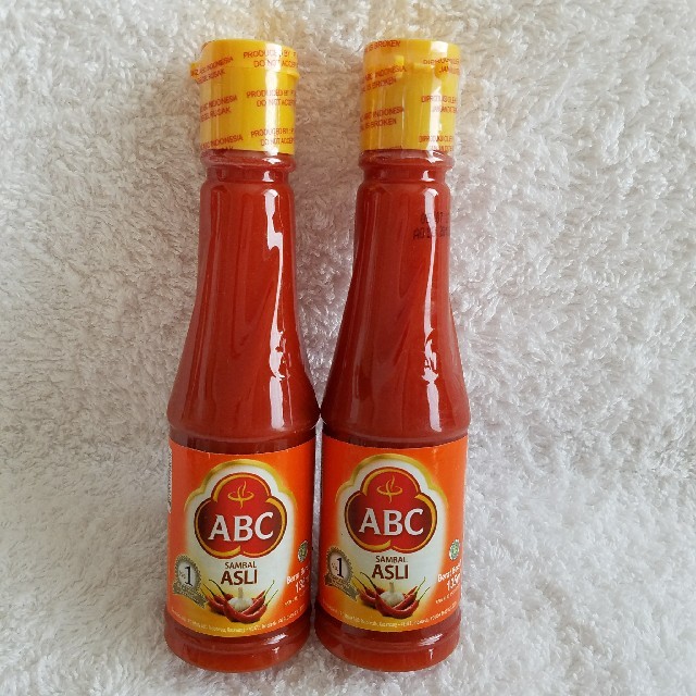 バリ発！ABC エービーシー　サンバル アスリ　135ml 　2本 食品/飲料/酒の食品(調味料)の商品写真