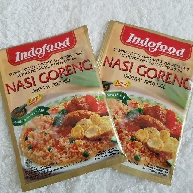 バリ発！Indofood ナシゴレンの素[Bumbu NasiGoreng]2袋 食品/飲料/酒の食品(調味料)の商品写真