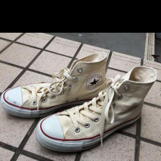 コンバース(CONVERSE)のCONVERSE＊ハイカット白(スニーカー)