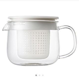 ムジルシリョウヒン(MUJI (無印良品))の耐熱ガラスポット小 670ml(調理道具/製菓道具)