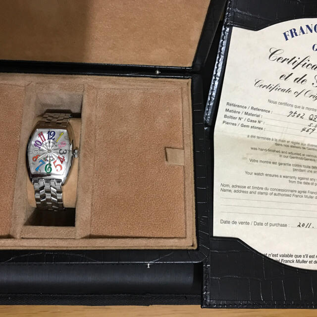 FRANCK MULLER(フランクミュラー)のFRANCK MULLER COLOR DREAMS 国内正規品 腕時計 レディースのファッション小物(腕時計)の商品写真