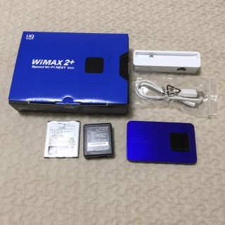 エヌイーシー(NEC)のWiMAX2+ Speed Wi-Fi NEXT WX01 クレードルセット(PC周辺機器)