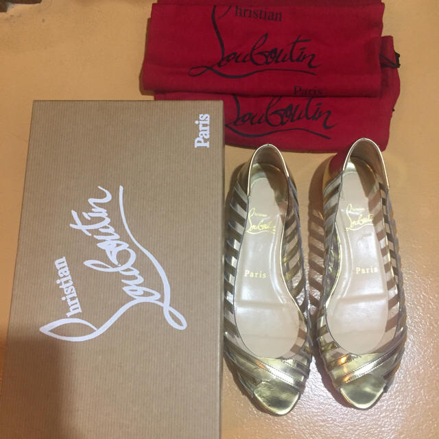 Christian Louboutin(クリスチャンルブタン)の交渉中。ルブタン サンダル 36 オープントゥパンプス レディースの靴/シューズ(サンダル)の商品写真