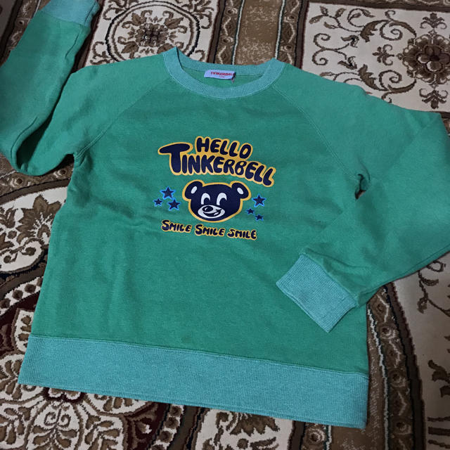 TINKERBELL(ティンカーベル)のティンカーベル、キッズ、男児、トレーナー、130cm キッズ/ベビー/マタニティのキッズ服男の子用(90cm~)(Tシャツ/カットソー)の商品写真